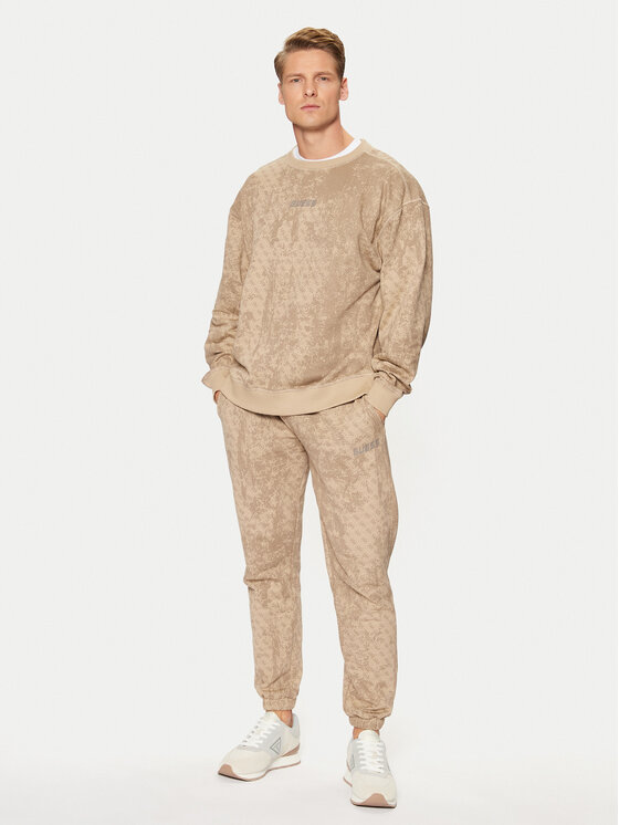 Guess Guess Μπλούζα Z5RQ17 K9YI1 Μπεζ Regular Fit