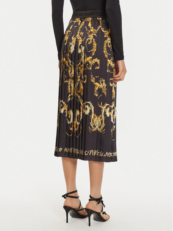 Versace Jeans Couture Versace Jeans Couture Спідниця в складку 77HAE8P5 Кольоровий Regular Fit