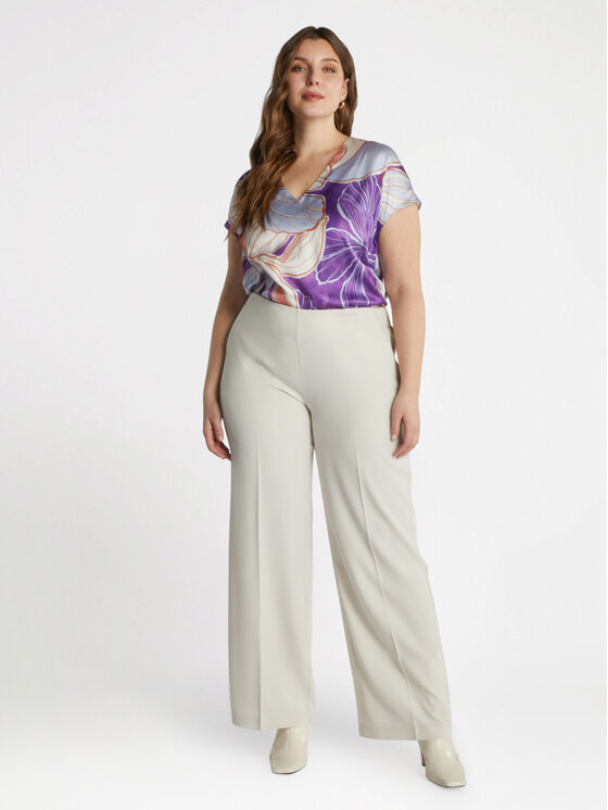 Fiorella Rubino Fiorella Rubino Blusa 2800T002311N0V9 Viola Regular Fit