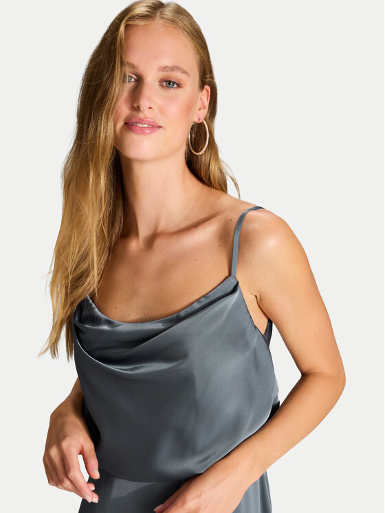 Hey Kyla Hey Kyla Sukienka wieczorowa 5AI074HK Turkusowy Regular Fit