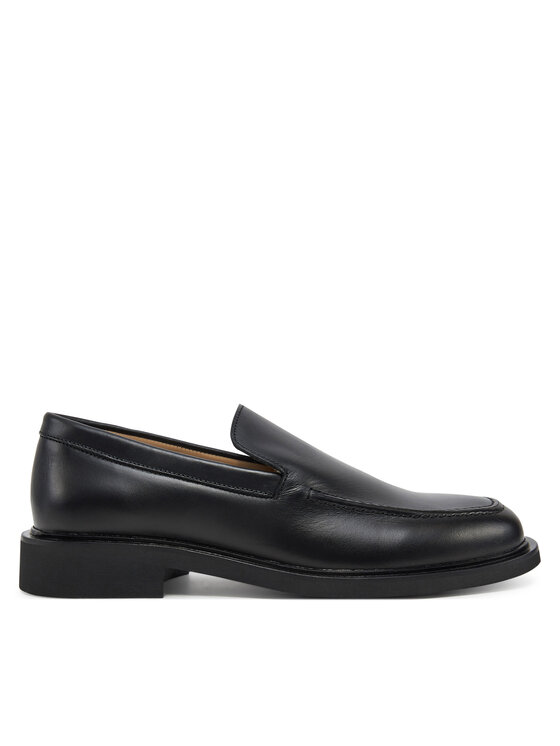Calvin Klein Calvin Klein Mocasini Sq Rubber Onepiece Moccasin HM0HM01883 Negru