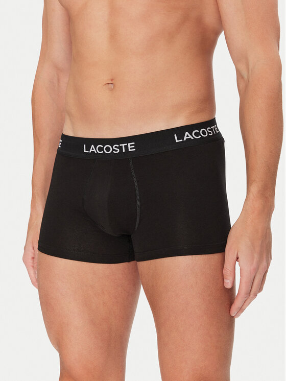 Lacoste Lacoste Bokserių komplektas 5H1292 Juoda