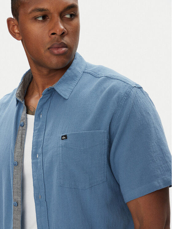 Quiksilver Quiksilver Cămașă Time Box EQYWT04622 Albastru Regular Fit