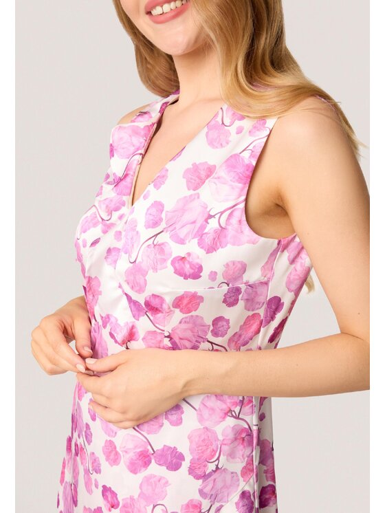 QUIOSQUE QUIOSQUE Letné šaty 4UC019 Biela Regular Fit