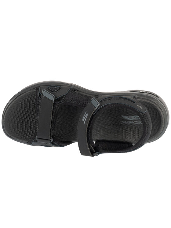 Skechers Skechers Sandali Skechers Go Walk Arch Fit 2.0 Sandal - Capistrano Nero
