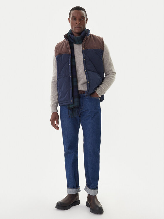 Hunter Hunter Weste Tranent HARM0002252 Dunkelblau Regular Fit