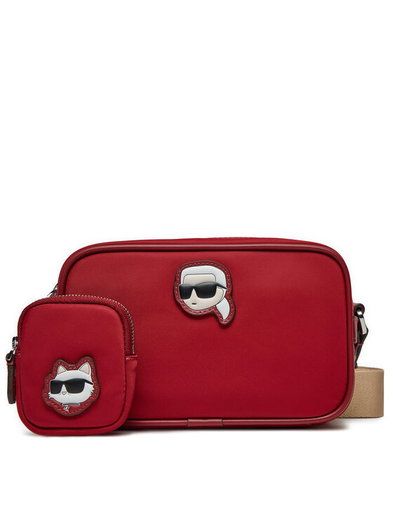 KARL LAGERFELD Kabelka A1W30127 Červená