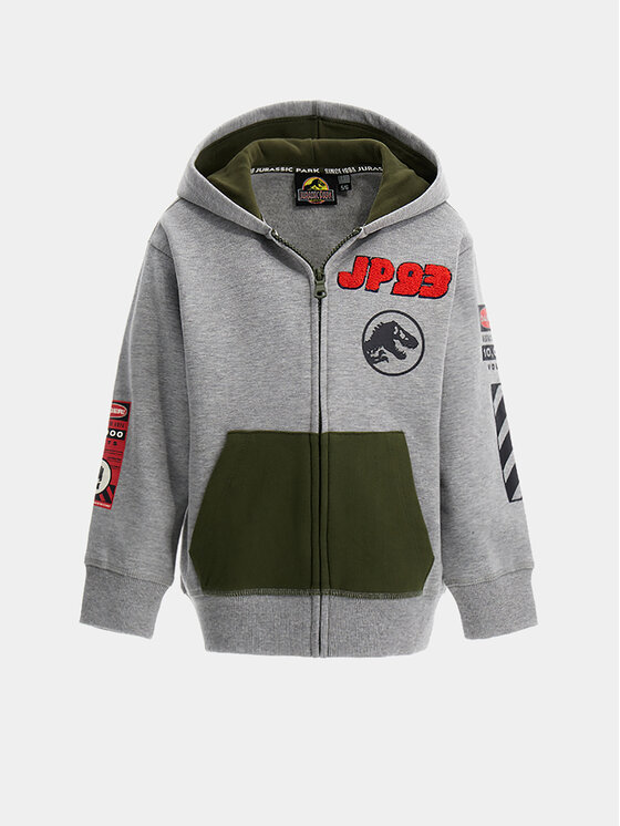 Original Marines Original Marines Majica dugih rukava DDAV2638B Siva Regular Fit