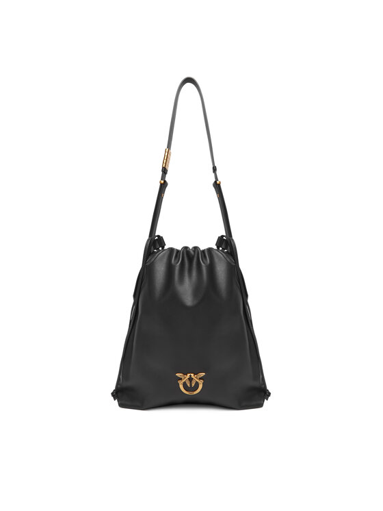 Geantă PINKO Slouchy Classic Bag PE 25 PLTT 104359 A270 Negru