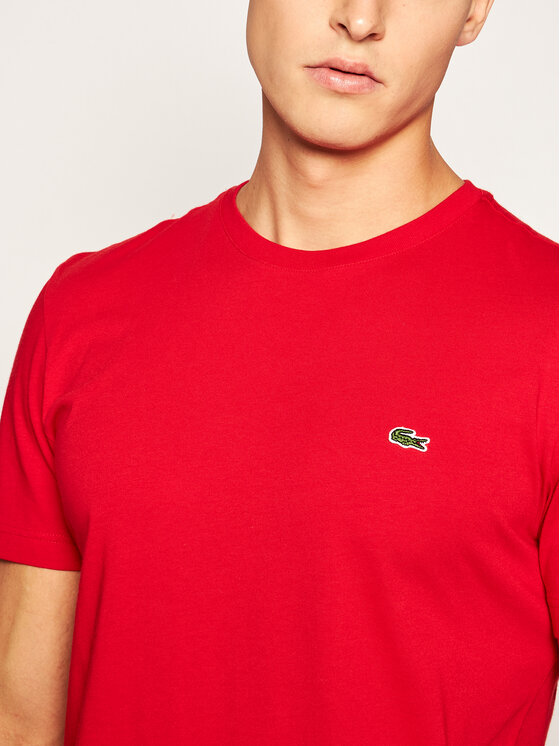 Lacoste Lacoste T-Shirt TH2038 Rot Regular Fit