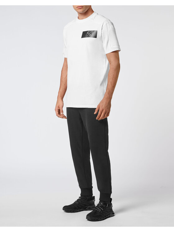Plein Sport Plein Sport T-Shirt 1307 Biały Regular Fit