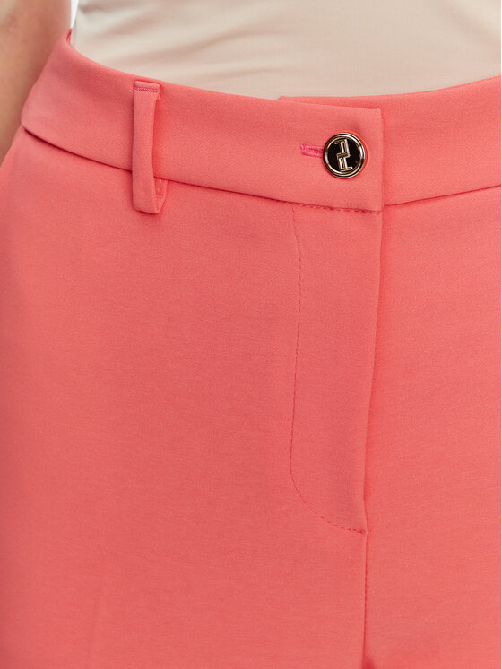 ARTIGLI ARTIGLI Hlače iz tkanine ACPA000837 Koral Regular Fit