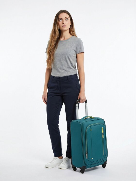 American Tourister American Tourister Walizka kabinowa 333074 Turkusowy