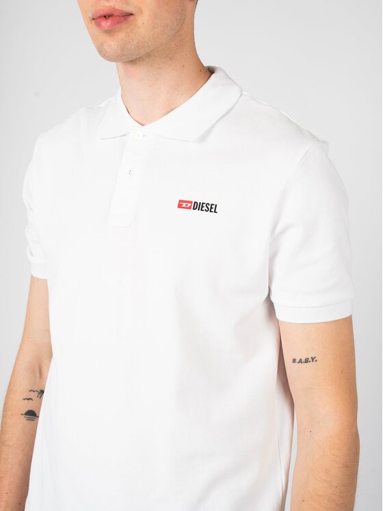 Diesel Diesel Polokošile A04087-0JMAD Bílá Regular Fit