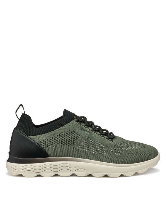 Geox Sneakersy U Spherica U55BYE 0009T C0450 Zelená