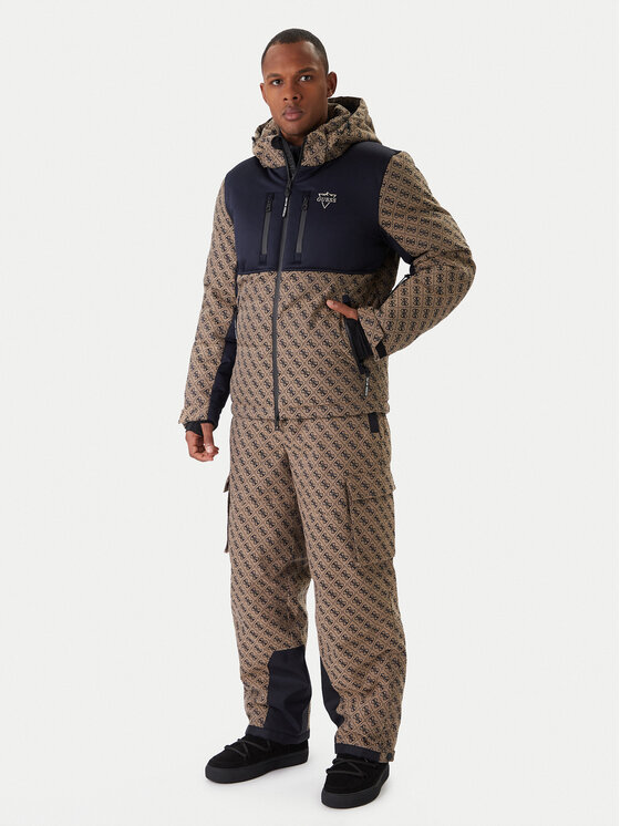 Guess Guess Скиорско яке M5BL0N WF182 Бежов Regular Fit