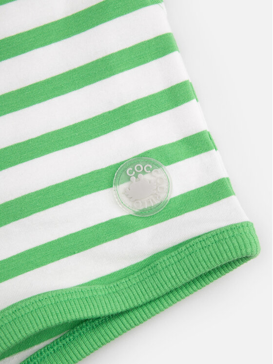 Coccodrillo Coccodrillo Szorty sportowe WC4121501UWN Zielony Regular Fit