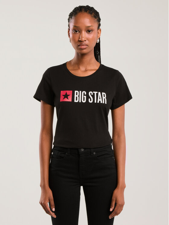 BIG STAR BIG STAR T-Shirt RISMA Czarny Basic Fit