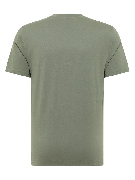 Mustang Mustang T-shirt Austin 1016853 Verde Regular Fit