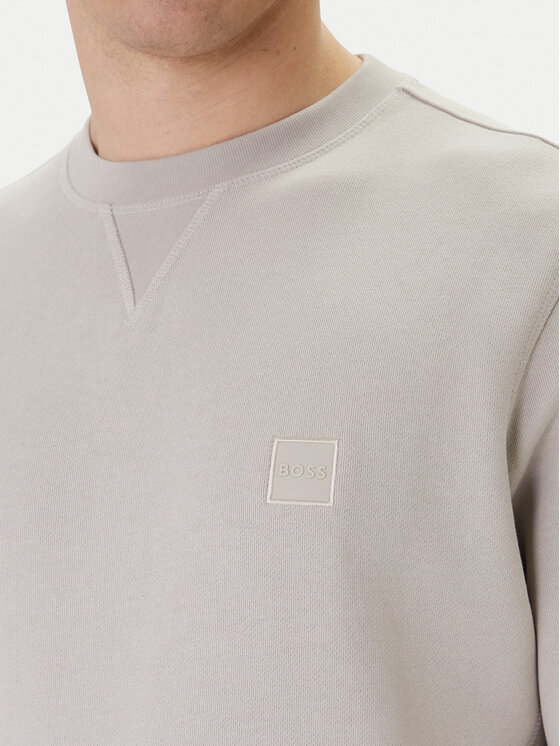 BOSS BOSS Felpa Westart 50509323 Beige Relaxed Fit