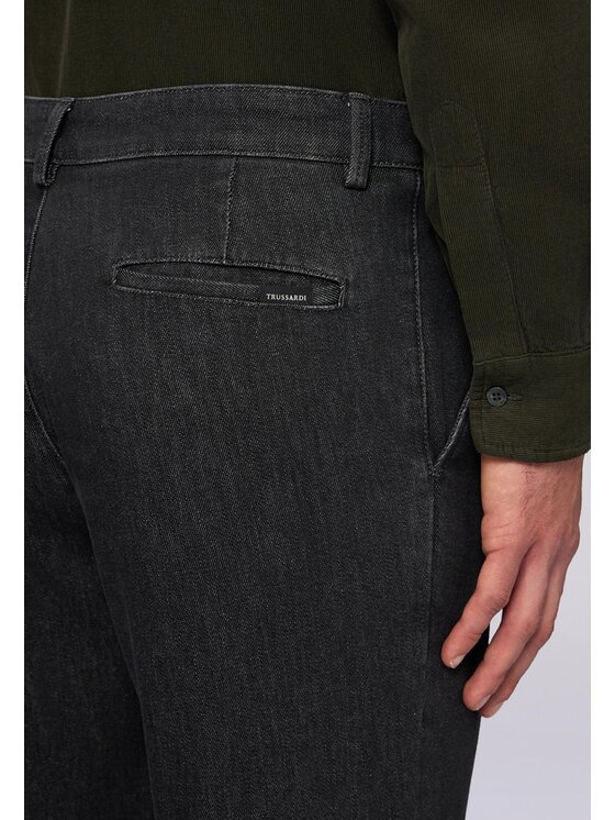 Trussardi Trussardi Jeansy P410M100087N023 Szary Boy Fit