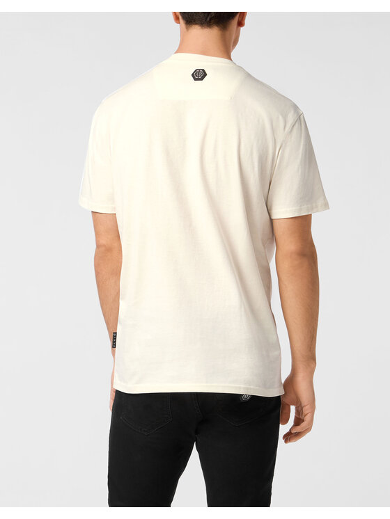 PHILIPP PLEIN PHILIPP PLEIN T-Shirt 27099 Biały Regular Fit