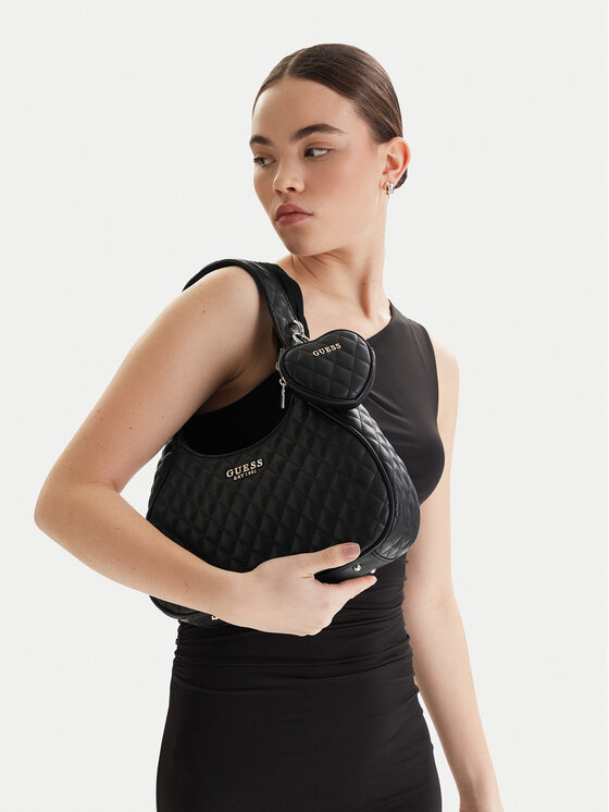 Guess Guess Дамска чанта Atabey HWQG98 94010 Черен