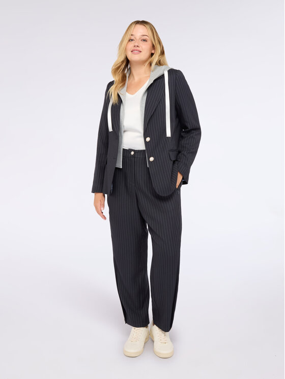 Fiorella Rubino Fiorella Rubino Pantaloni di tessuto P160T004989N0Z4 Blu Boy Fit