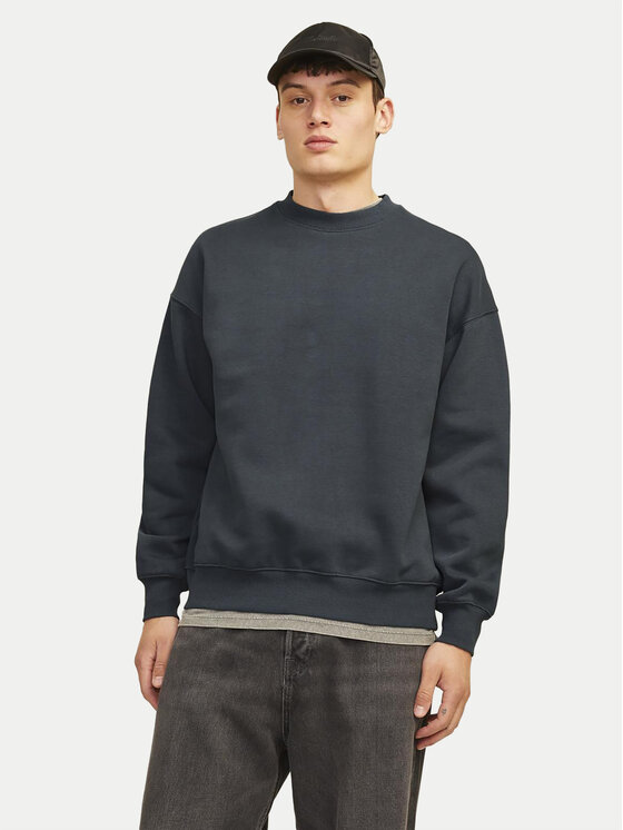 Jack&Jones Mikina Urban Edge 12259945 Sivá Loose Fit