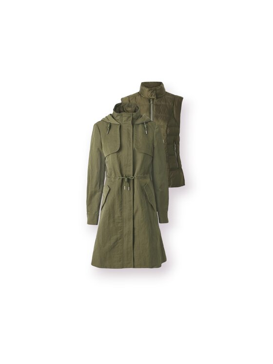 Guess Guess Parka w4yl24wgaw2 Πράσινο Regular Fit