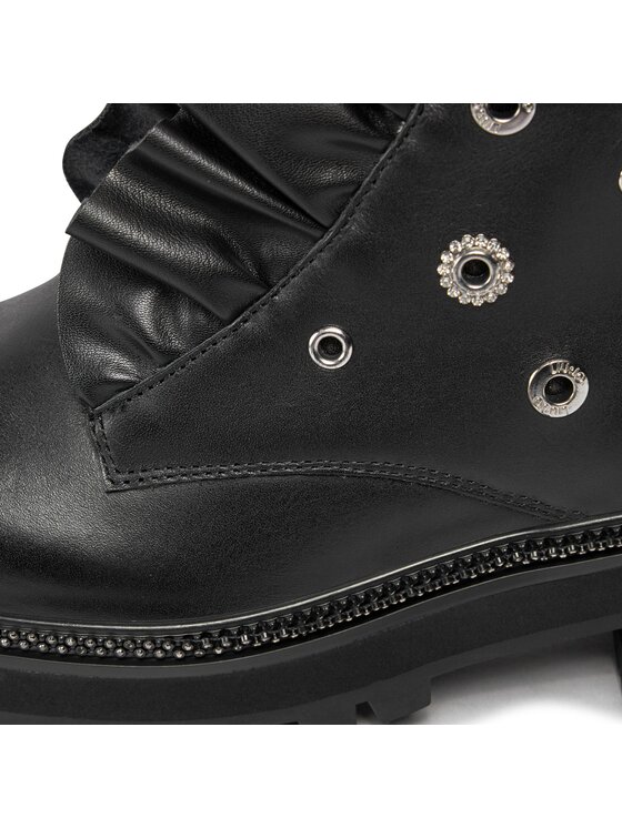 Liu Jo Liu Jo Schnürstiefeletten Pink 148 SF3073 P0102 Schwarz