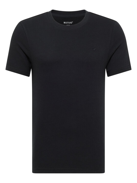 Mustang Mustang T-Shirt Style Austin Czarny Regular Fit