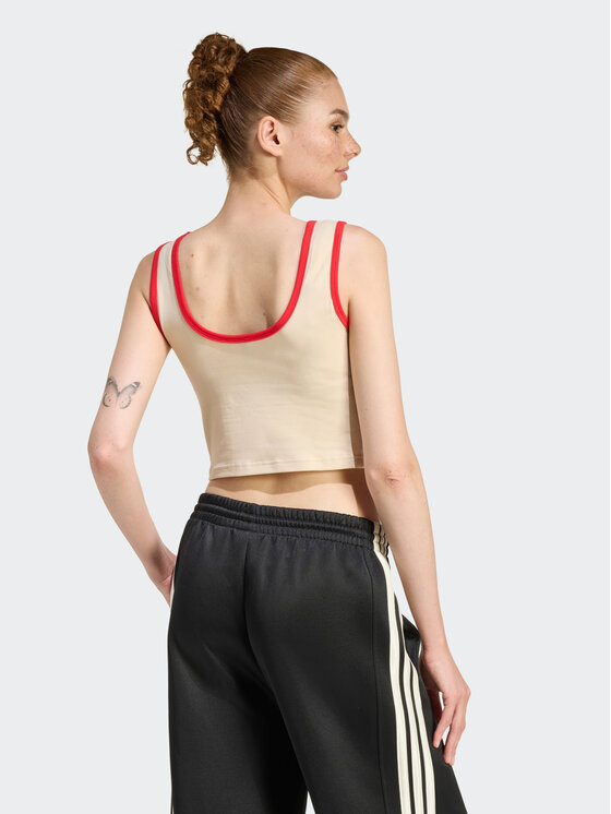 adidas adidas Top STADIUM TANK Fioletowy jasny Slim Fit