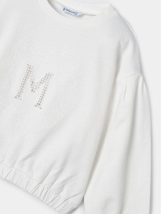 Mayoral Mayoral Felpa 3468 Écru Regular Fit