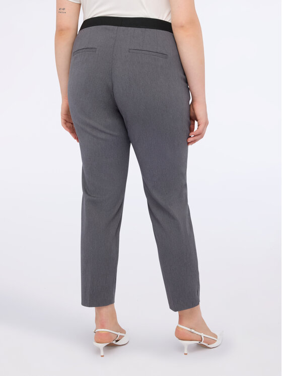 Fiorella Rubino Fiorella Rubino Spodnie materiałowe P172L002194N013 Szary Regular Fit