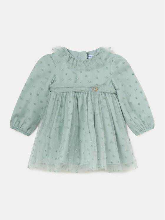 Mayoral Mayoral Elegantes Kleid 2907 Grün Regular Fit