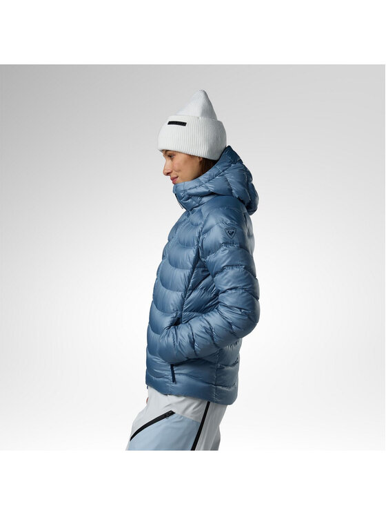 Rossignol Rossignol Kurtka outdoor W Verok Down Hoodie Jacket Niebieski Regular Fit