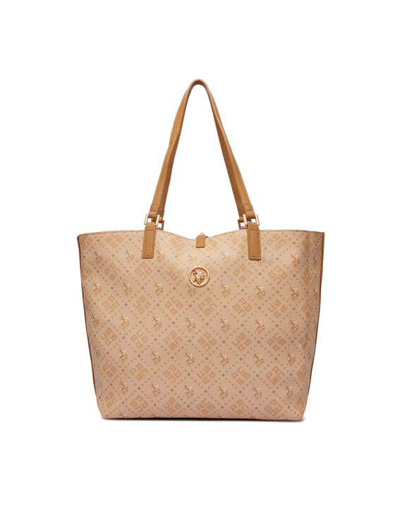 U.S. Polo Assn. U.S. Polo Assn. Kabelka BIUXT8582WVP Světle béžová