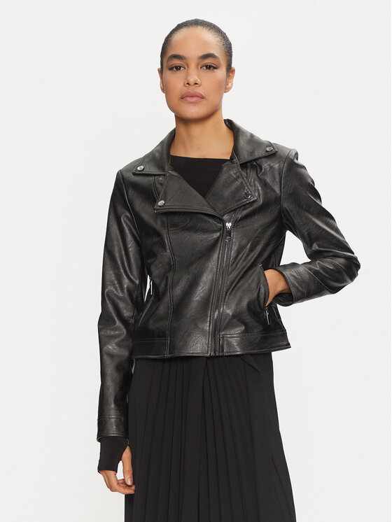Joseph Ribkoff Joseph Ribkoff Яке от имитация на кожа 234902F24 Сив Slim Fit