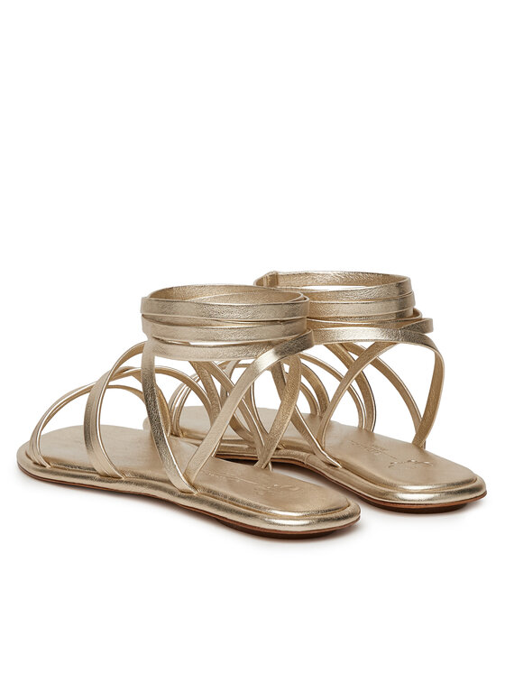 Weekend Max Mara Weekend Max Mara Sandale 2515521095600 Auriu