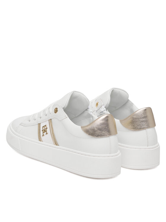 Tommy Hilfiger Tommy Hilfiger Сникърси T4A9-34421-1281 S Бял