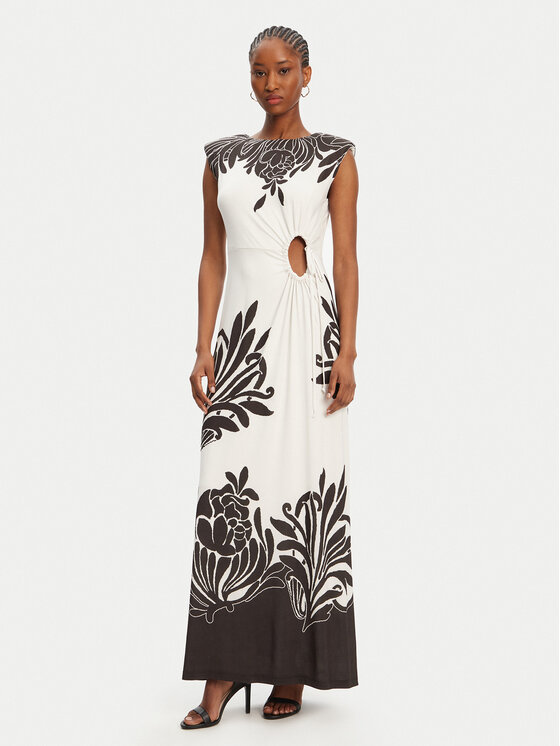 ACCESS FASHION ACCESS FASHION Rochie de seară 53-3311-052 Alb Slim Fit
