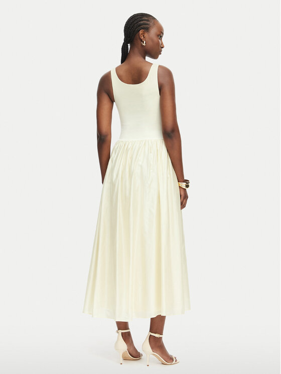 Bardot Bardot Φόρεμα καλοκαιρινό Lorie 60385DB Κρεμ Regular Fit