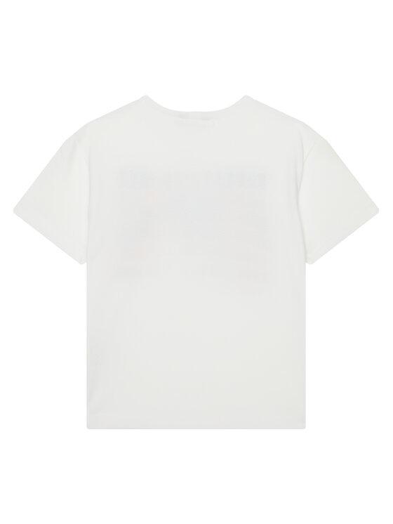 United Colors Of Benetton United Colors Of Benetton T-Shirt 3JERC10PE Biały Regular Fit