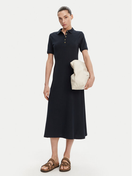 Barbour Barbour Rochie de zi LDR0917NY73 Bleumarin Regular Fit
