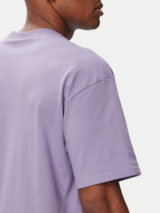 adidas adidas T-Shirt Trefoil Essentials Loose KV3140 Fialová Regular Fit