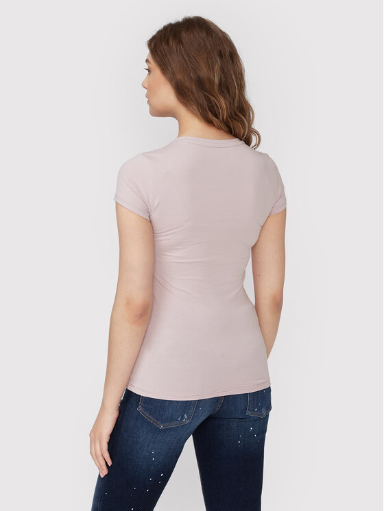 T-shirt W2BI66 J1311 Viola Regular Fit