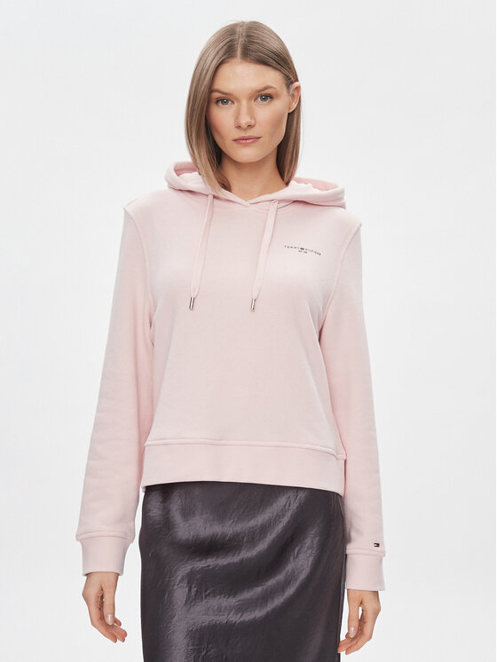 Tommy Hilfiger Tommy Hilfiger Pulóver 1985 WW0WW40274 Rózsaszín Relaxed Fit