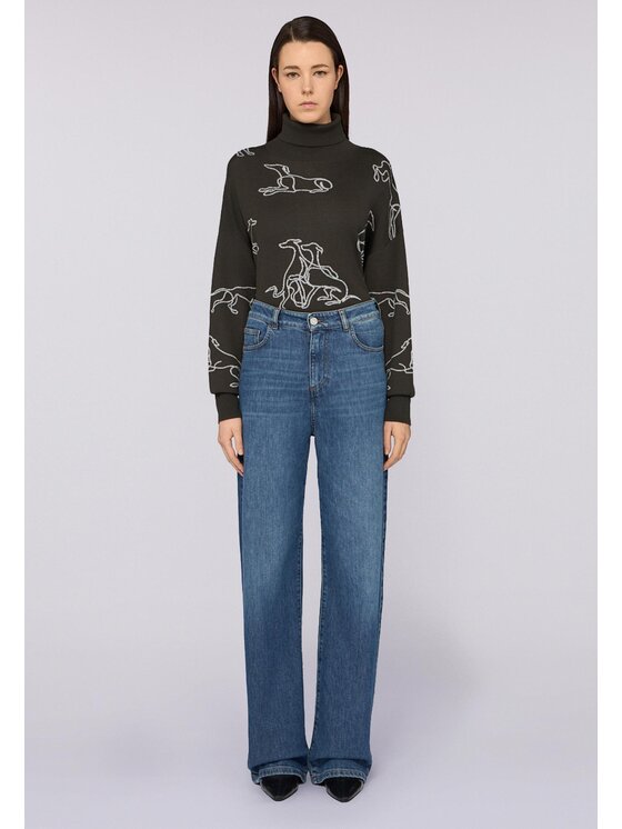 Trussardi Trussardi Jeans P4409000296N034 Blu Over Fit