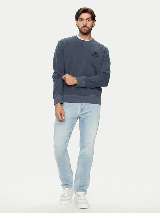 Aeronautica Militare Aeronautica Militare Pulóver 242FE1924F560 Sötétkék Regular Fit